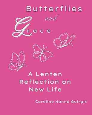 Pink cover with butterflies and title text.