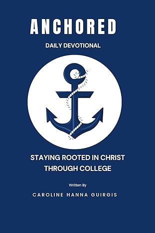 Book cover: Anchored Daily Devotional with anchor.